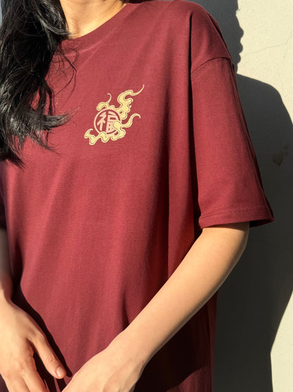 (Oversized)STRENGTH & WISDOM 龙马精神' BAI JIA XIN 百家姓