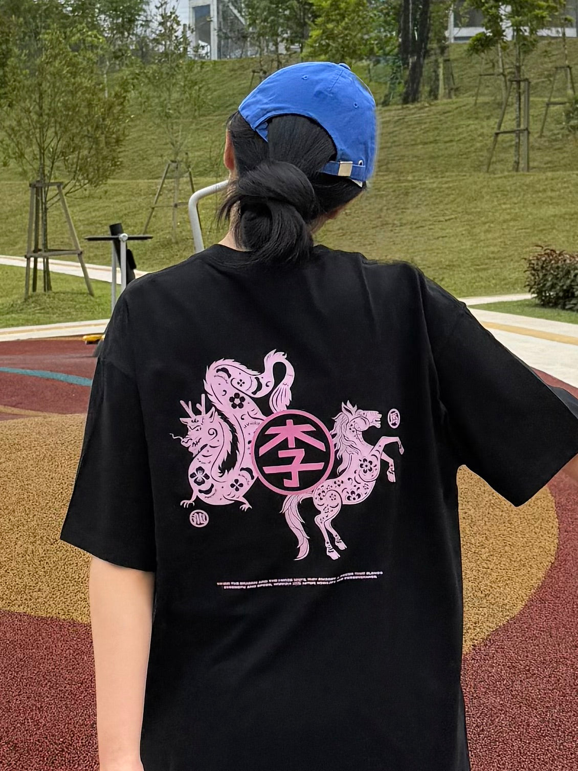 (Oversized)STRENGTH & WISDOM 龙马精神' BAI JIA XIN 百家姓