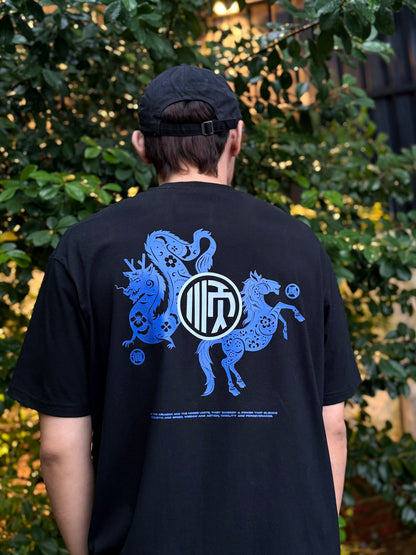 (Oversized)STRENGTH & WISDOM 龙马精神' BAI JIA XIN 百家姓