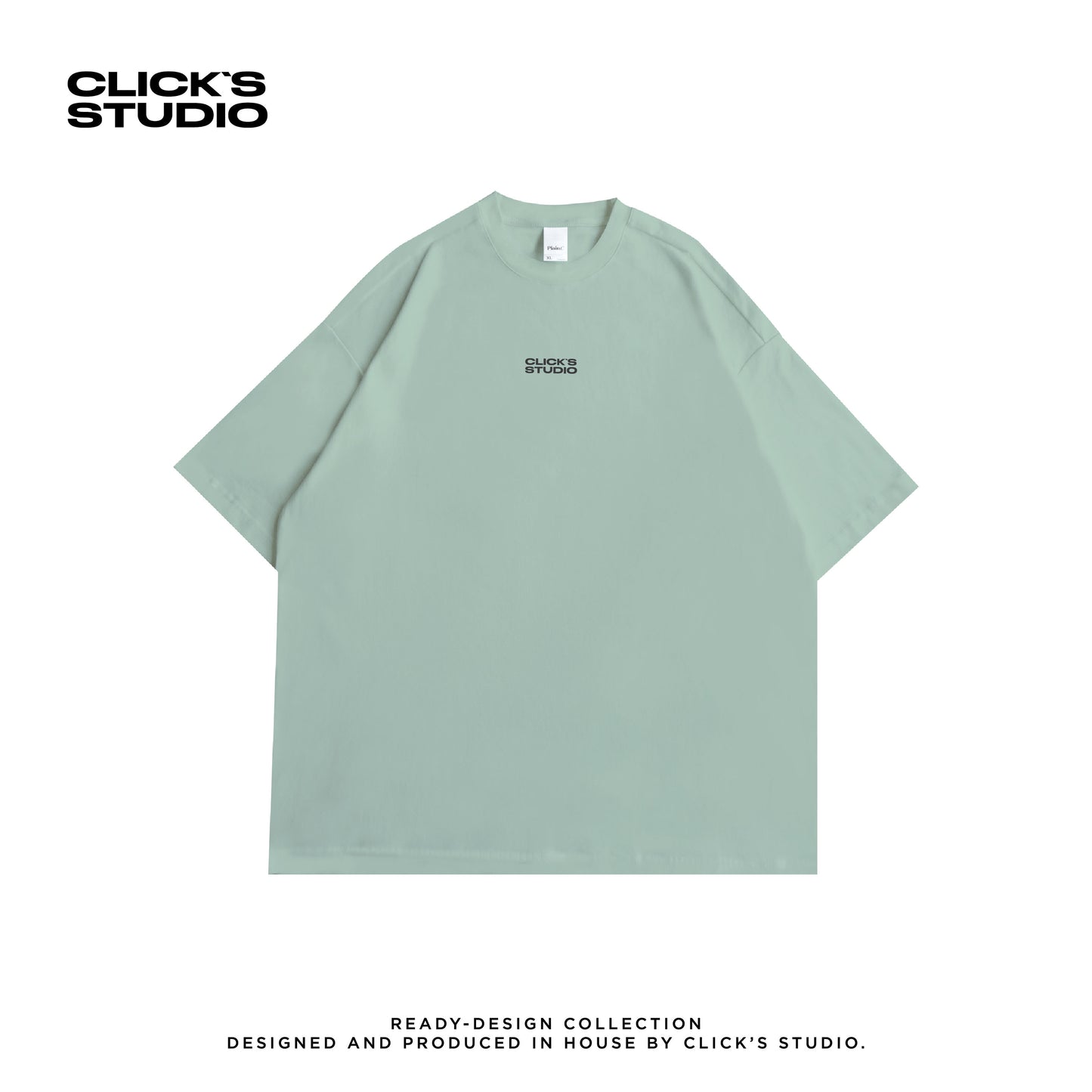 ART OF VISUAL "BIRD" OVERSIZED TEE [WIND & WATER] MORANDI GREEN