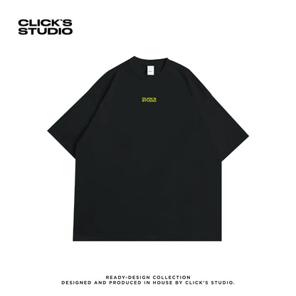 ART OF VISUAL "BIRD" OVERSIZED TEE [WIND & WATER] BLACK