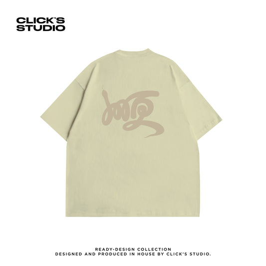 "SHUN" LOGO OVERSIZED TEE [WIND & WATER] COOKIES
