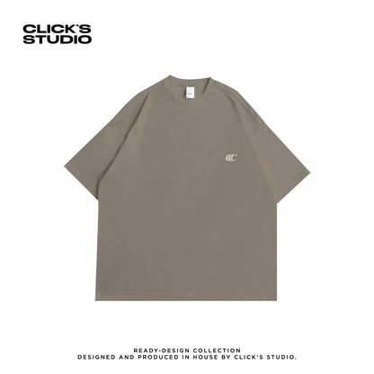 WORLDWIDE "DRAGON" OVERSIZED TEE [WIND & WATER] KHAKI