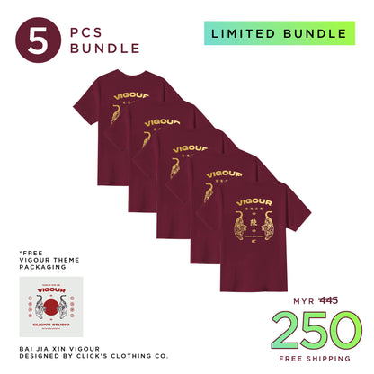 [5pcs Bundle] BAI JIA XIN 百家姓' VIGOUR